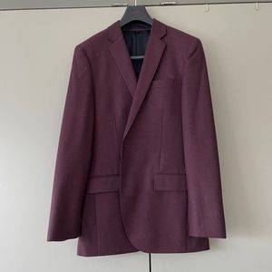 J. Crew Ludlow Slim Fit Blazer | Burgundy | 38R